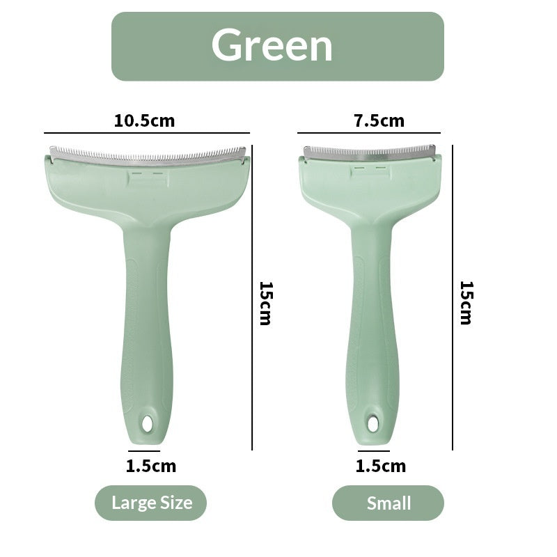 Pet Macaron Curved Blade Hair Removal Comb - Majestic Pet Kingdom
