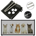 Pets Dog Cat Baby Safety Gate Mesh Fence Magic Portable Guard Net Stairs Doors - Majestic Pet Kingdom