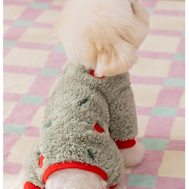 Wholesale Of Dog Clothes, Autumn And Winter Warm Four-legged Clothes, Small And Medium-sized Dog Teddy Bichon Frise Fleece Clothes, And Cat Pet Clothing - Majestic Pet Kingdom