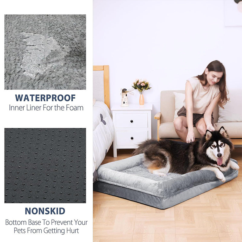 Thickened Cushion Pet Bed for Large Dogs
