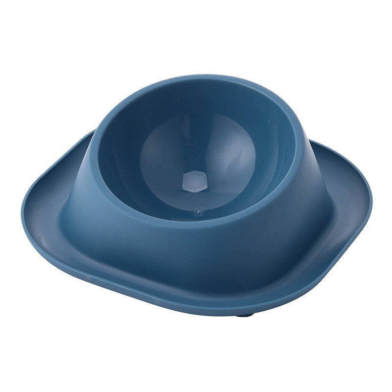 Anti-ant Cat Bowl Stainless Steel Oblique Mouth Anti-leakage Cat Food Holder Anti-tumble Pet Supplies - Majestic Pet Kingdom