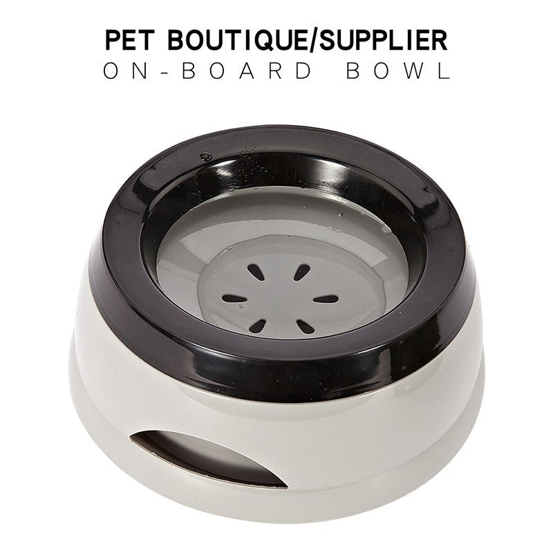 Pet Dog Bowls Floating Not Wetting Mouth Cat Bowl No Spill Drinking Water Feeder Plastic Portable Dog Bowl Dog Accessories - Majestic Pet Kingdom