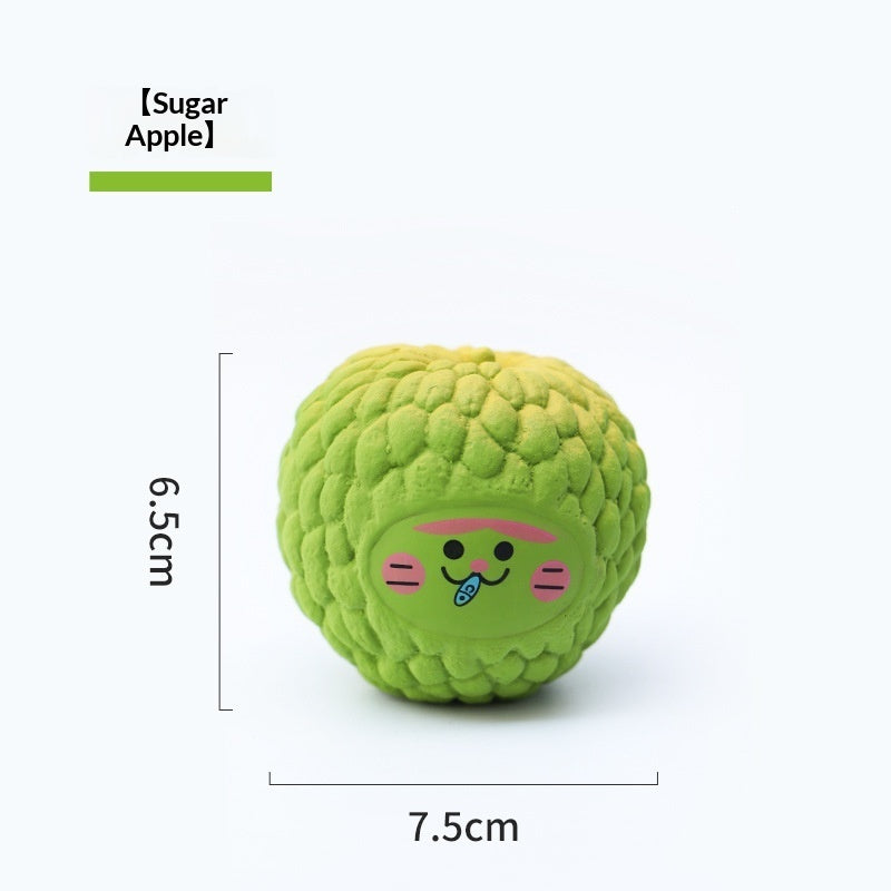 Durable Chew-Resistant Natural Latex Pet Squeaky Toy