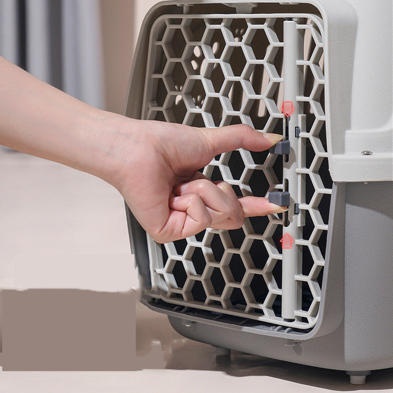 Portable Cat & Dog Travel Air Box Carrier
