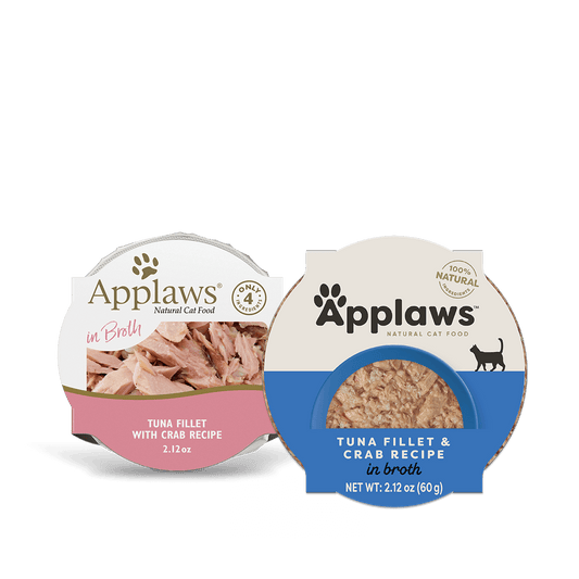 Applaws Natural Wet Cat Food Tuna Fillet & Crab Recipe in Broth (2.12oz) - Majestic Pet Kingdom
