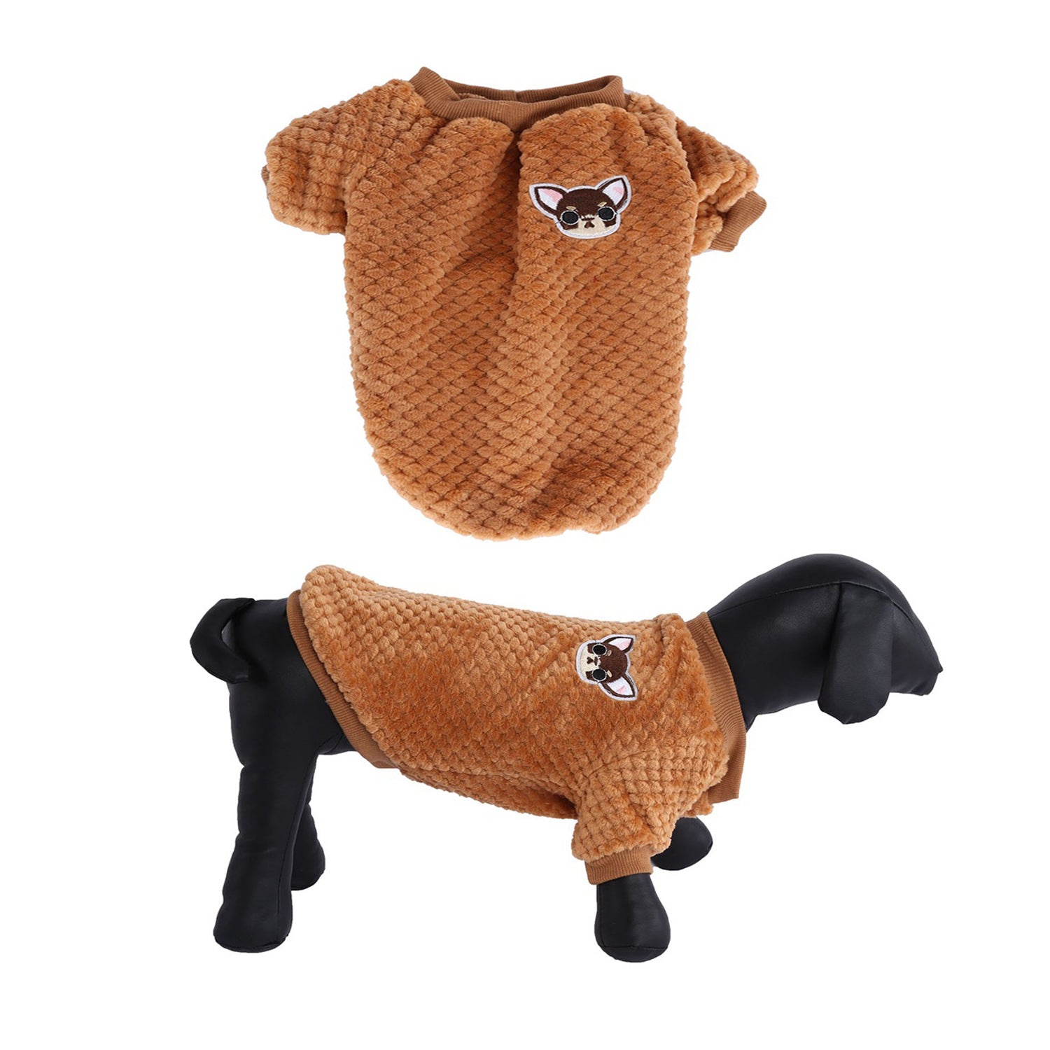 Winter Soft Warm Pet Dog Jacket Coat Dog Clothes Puppy Kitten Clothing For Small Medium Dogs - Majestic Pet Kingdom