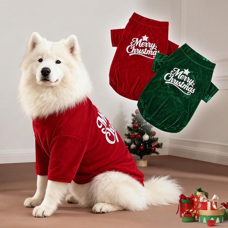 Christmas Pet Clothes For Autumn And Winter - Premium Pet Accessory