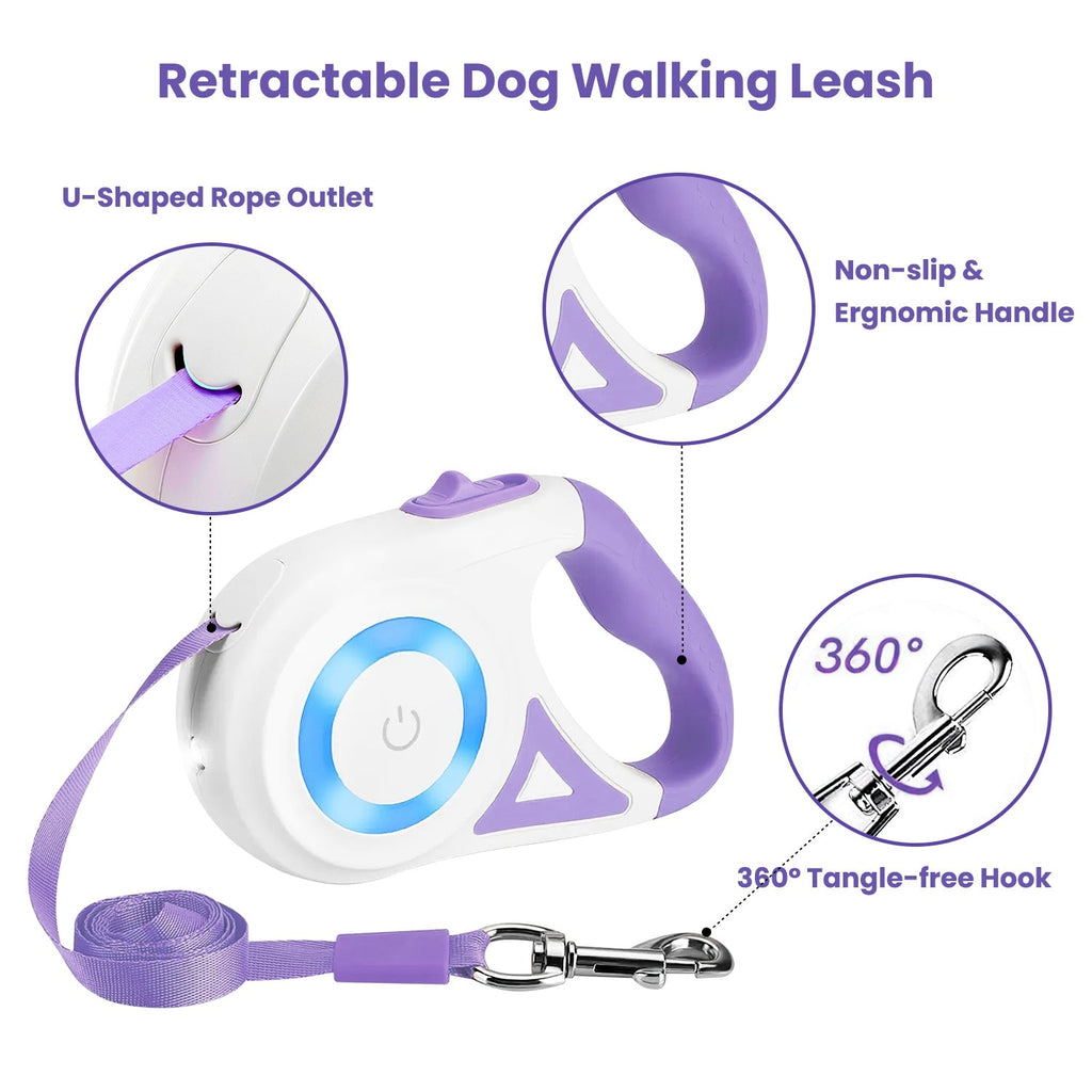 GBruno 16FT Retractable Dog Leash - Majestic Pet Kingdom