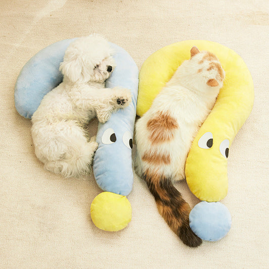 Cat Pillow Universal Four Seasons Pet Sleeping Dog Pillow Dog Cushion Summer Kennel Pad Pet Supplies - Majestic Pet Kingdom