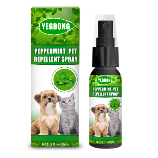 Peppermint Pet Repellent Spray, Dog Mite Spray Pet Mite Fungus Spray For Cats And Dogs | Purrfect Pet Kingdom
