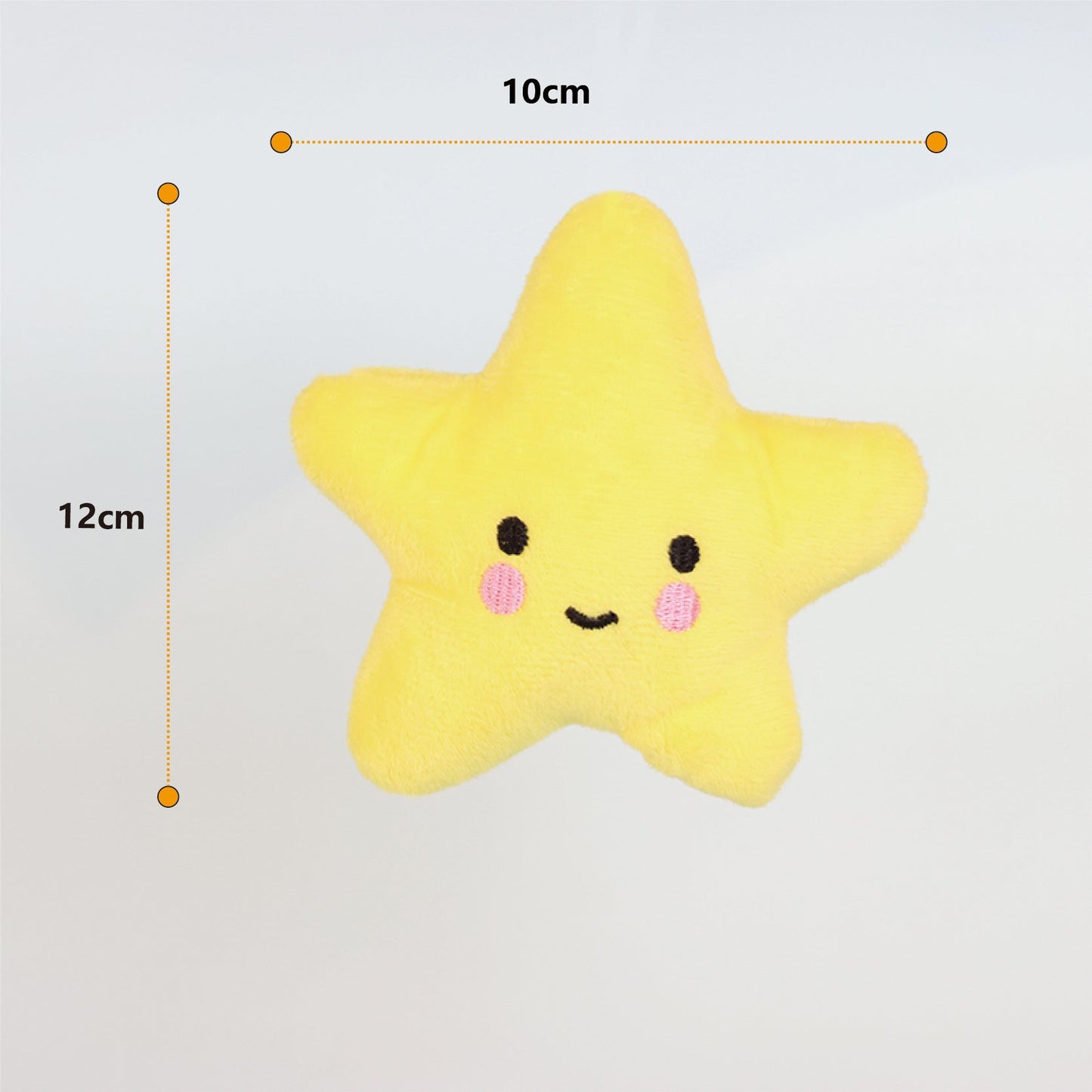 Dog Plush Toy Durable Squeaky Stuffed Animal Interactive Chewer - Detail Angle 5 | Majestic Pet Kingdom