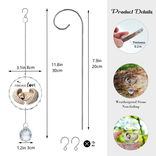 dog-memorial-suncatcher-crystal-rainbow-bridge-pendant-12-luxury-view-2 | Majestic Pet Kingdom