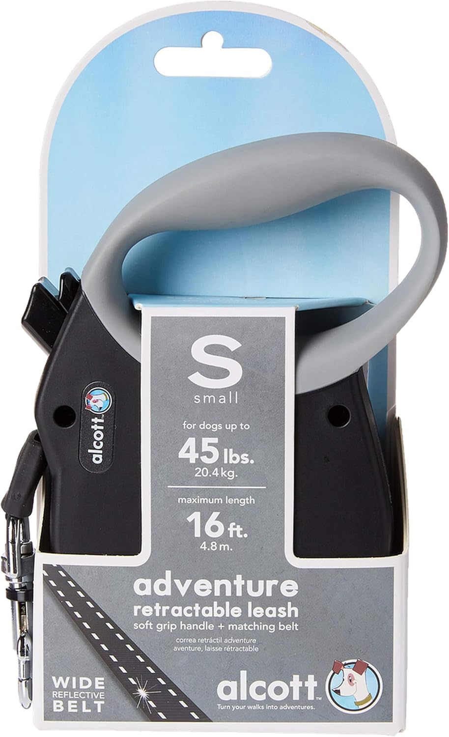 Alcott Adventure Retractable Belt Leash - Majestic Pet Kingdom