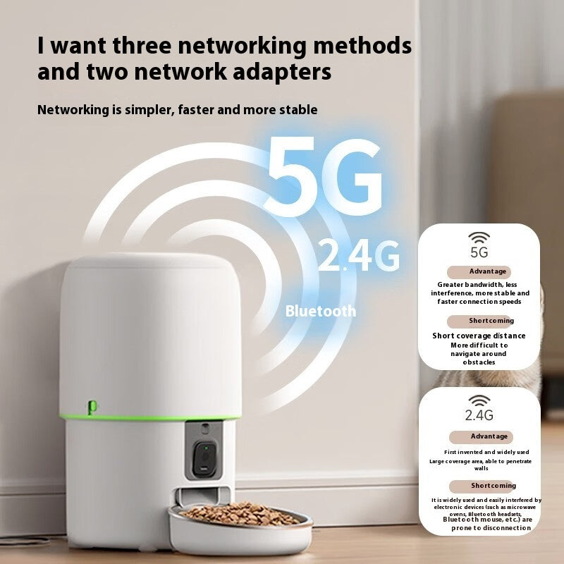 Automatic Pet Feeder Intelligent Remote Video Control - Premium Pet Accessory