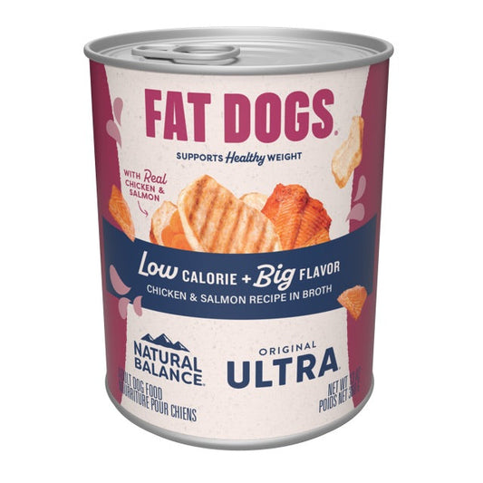 Natural Balance Fat Dogs Chicken & Salmon Dog Can (13oz) - Majestic Pet Kingdom