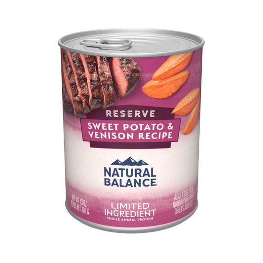 Natural Balance Limited Ingredient Venison, Sweet Potato Dog Can (13oz) - Majestic Pet Kingdom