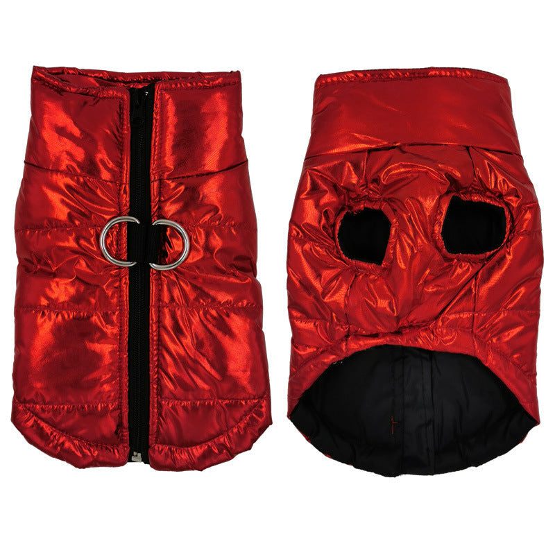 Dog Cotton Vest Waterproof Dog Jacket - Majestic Pet Kingdom