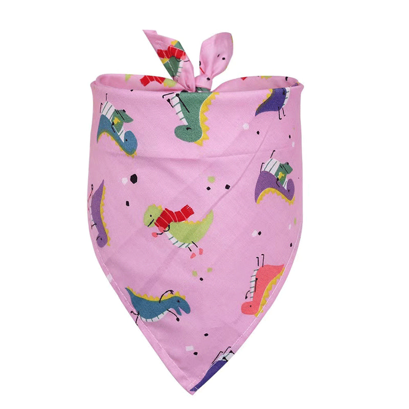 Pet Accessories Summer Pet Drool Towel Fruit Style Pet Scarf Pure Cotton Dog Triangle Scarf | Purrfect Pet Kingdom