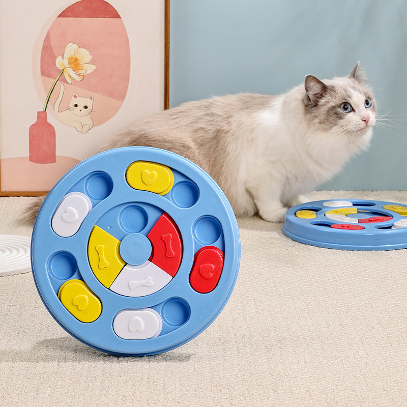 Interactive Slow Feeder Bowl: Dog Puzzle Toy Bowl - Majestic Pet Kingdom