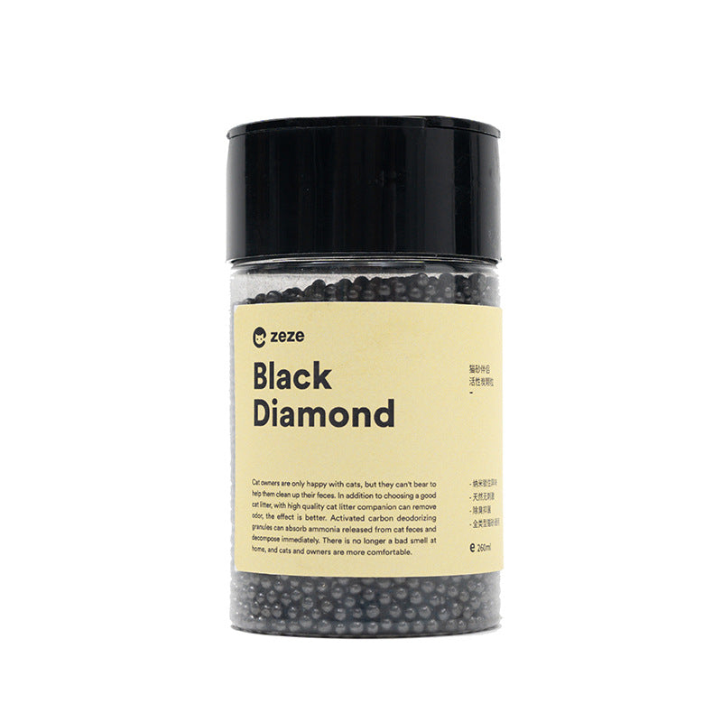 Activated Carbon Deodorizing Cat Litter Companion Powder