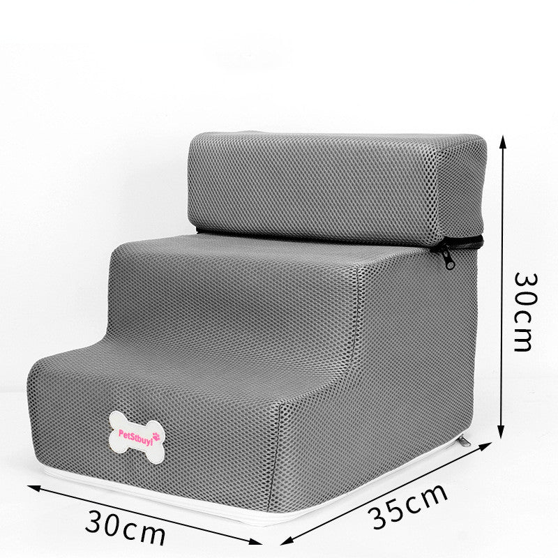 Sponge Pet Stairs & Bed Climbing Ladder for Dogs