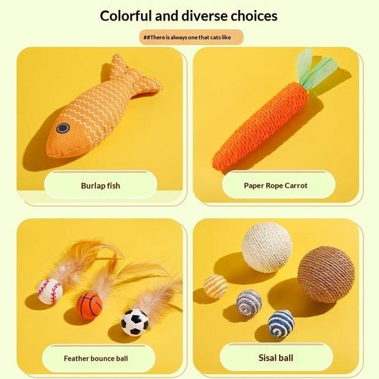 Pet Supplies Cat Toy Gift Set