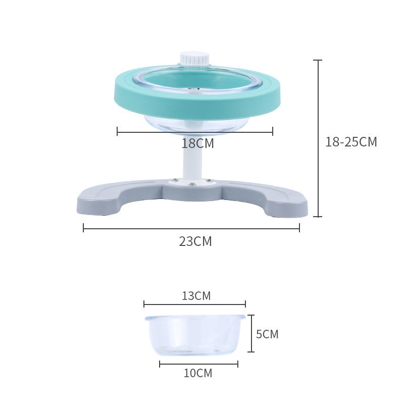 Pet Adjustable Lifting Bowl Non-slip Feeder - Majestic Pet Kingdom