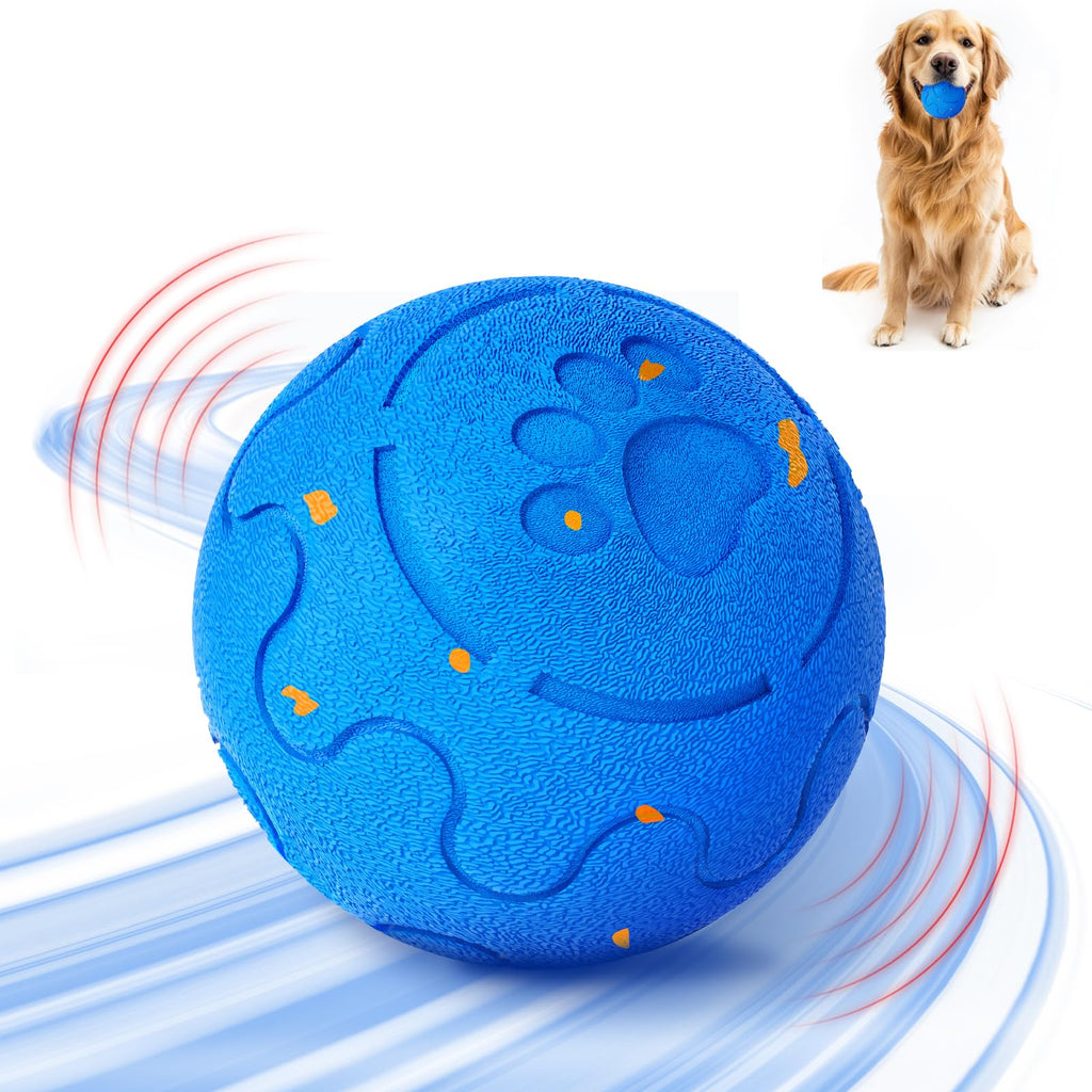 Interactive Dog Ball Toy, Smart Dog Toy For Medium And Large Dogs, Automatic Moving Rotating & Bouncing Ball, Durable E-TPU Material, IP54 Waterproof, Motion-Activated Dog Toy For Active Dogs