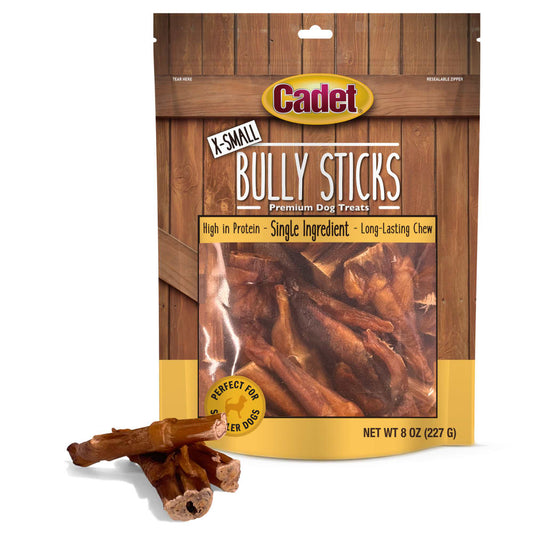Cadet Single Ingredient Bully Sticks for Small Dogs, 12 oz | Purrfect Pet Kingdom