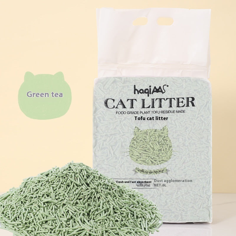 Original Tofu Cat Litter Green Tea Mixed Plant Formula