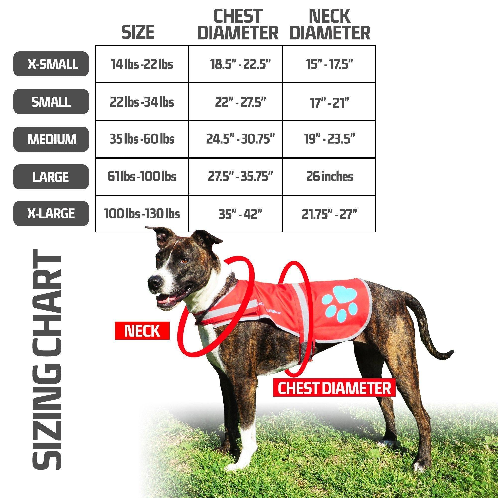 Reflective Dog Vest Hi-Vis XS Size 22.5 in Chest x 15 in Neck Pink - Majestic Pet Kingdom