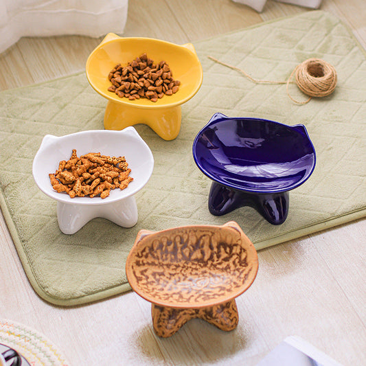 Household Ceramic Cat Dog Pet Bowl