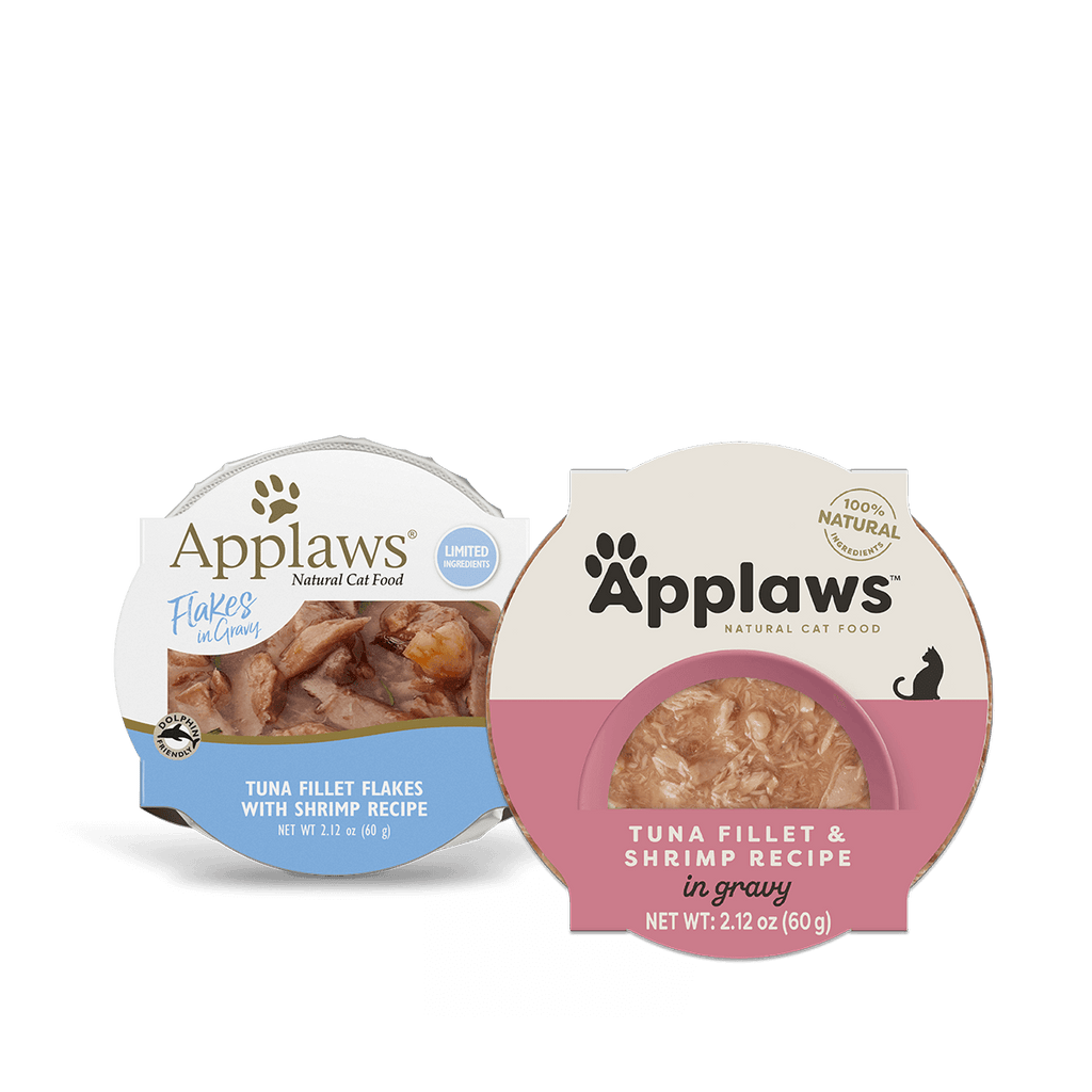 Applaws Natural Wet Cat Food Tuna Fillet & Shrimp Recipe in Gravy (2.12oz) - Majestic Pet Kingdom
