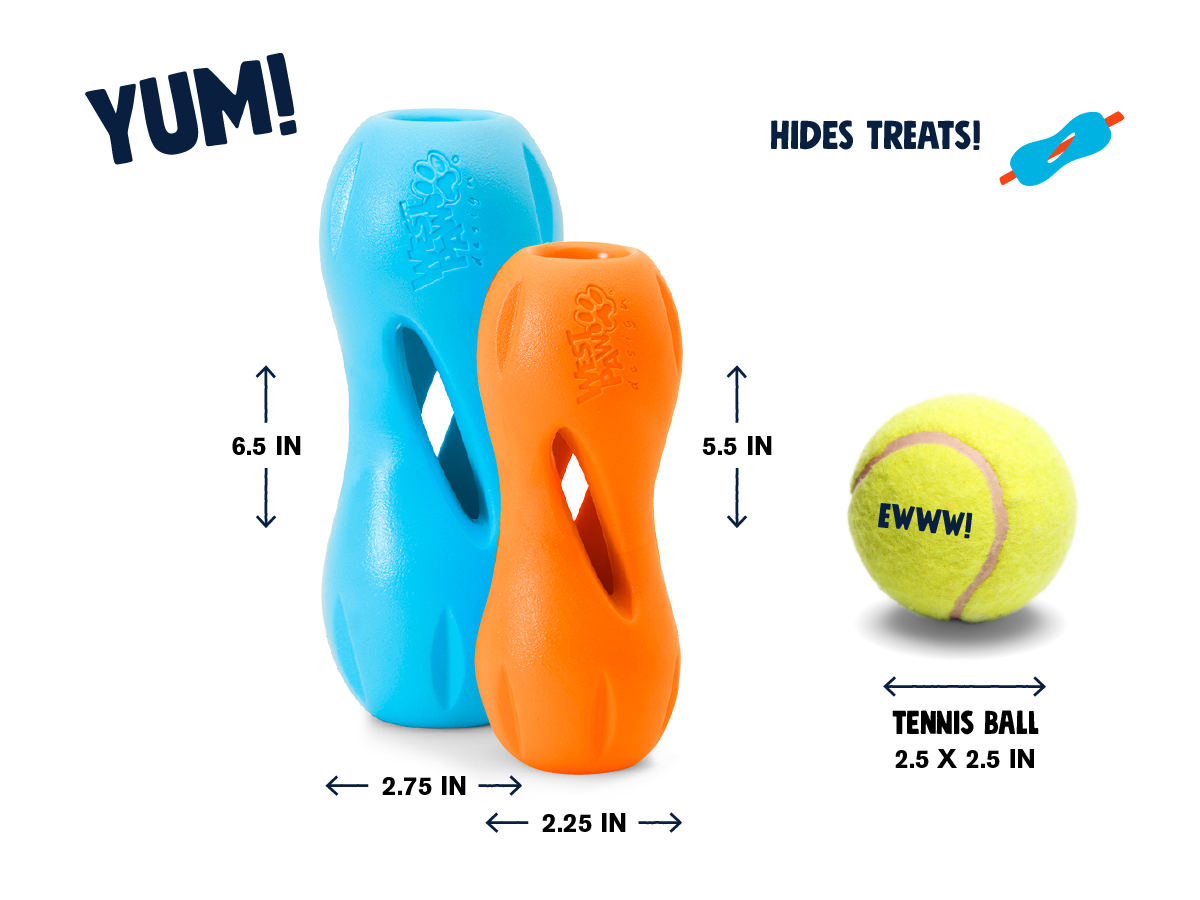 Qwizl Treat Holder Chew Toy for Tough Chewing Dogs