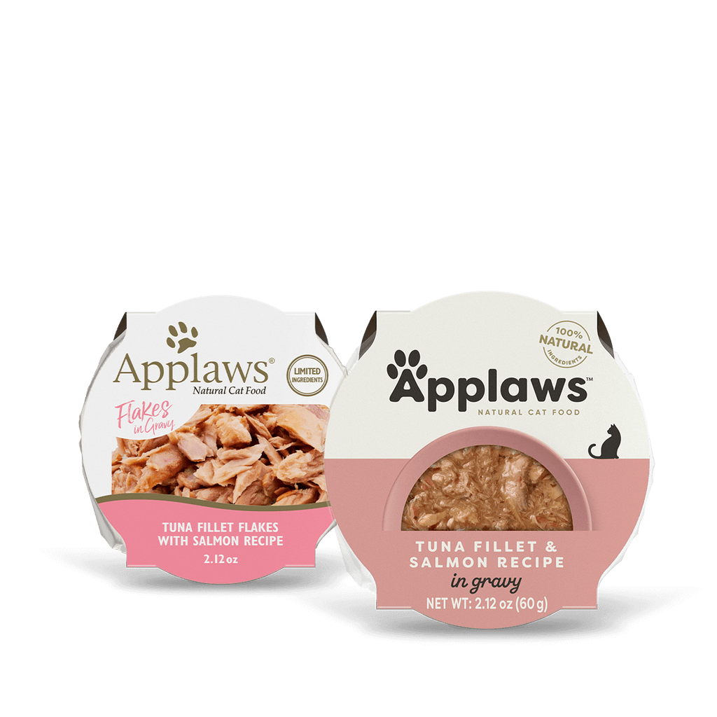 Applaws Natural Wet Cat Food Tuna Fillet & Salmon Recipe in Gravy (2.12oz) - Majestic Pet Kingdom