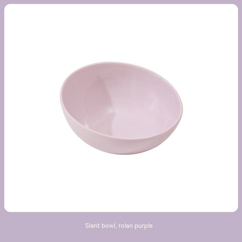 Ceramic Bevel Beveled Bowl Pet Cat Bowl - Majestic Pet Kingdom