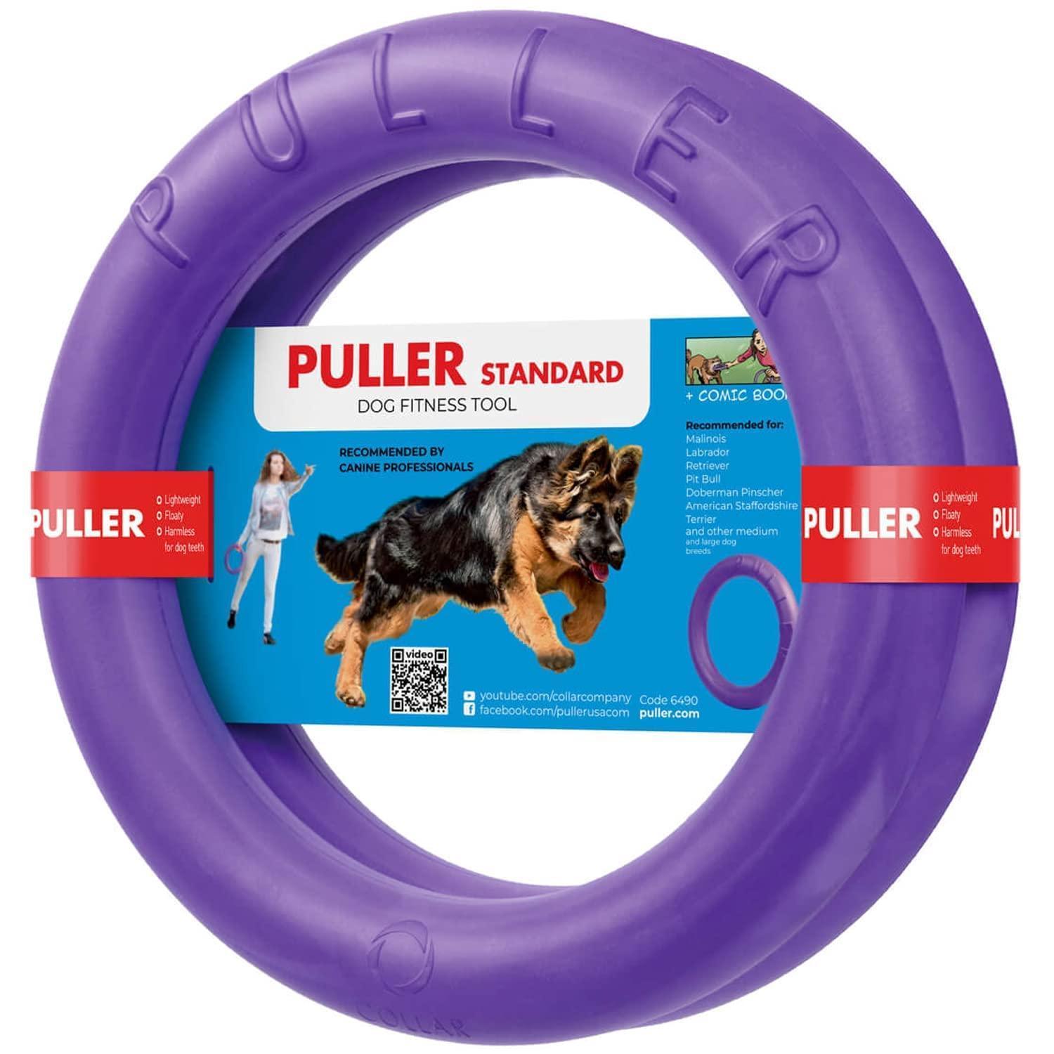 Dog Ring Fetch Toy Large Dogs Standard Size 2 Rings