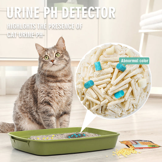 Cat Litter Self Checking Health Indicator Particles Powder