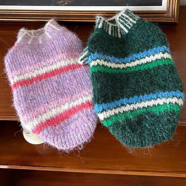 Autumn And Winter Vest, Warm Sweater For Small Schnauzers And Cats - Premium Pet Accessory
