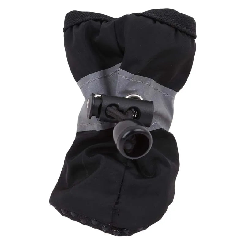 Waterproof Pet Boots: Anti-Slip Snow Shoes (4-Pack) - Majestic Pet Kingdom