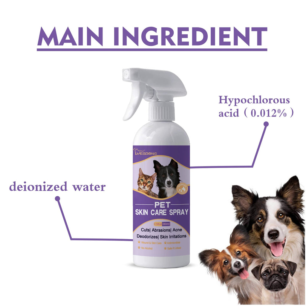 Pet Skin Relief Spray: Anti-Itch & Mite Cleaning Care - Majestic Pet Kingdom