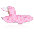 New Pet Clothes Waterproof Reflective Cape Raincoat Transparent PU Leather Dog Raincoat