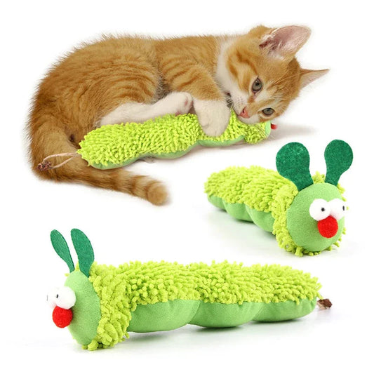 cat-chew-toys-caterpillar-catnip-molar-toy-silvervine-cat-teaser-interaction-toy-clean-mouth-kitten-toy-pet-supplies-accessories-luxury-view-1 | Majestic Pet Kingdom