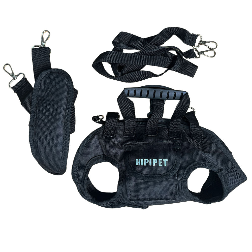 Set Of 3 Outdoor Traction Backpacks For Dogs, Featuring A Portable And Breathable Design, Including A Leash And Harness For Both Cats And Dogs, Suitable For Carrying Or As A Crossbody Bag, Ideal For P - Majestic Pet Kingdom