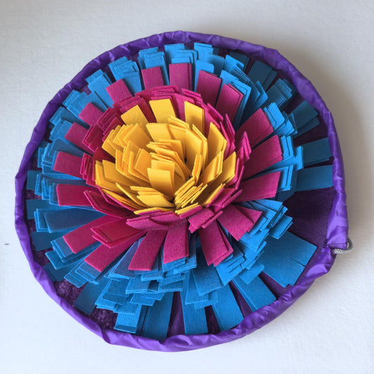 Dog Snuffle Mat Interactive Puzzle Foraging Slow Feeder Pad