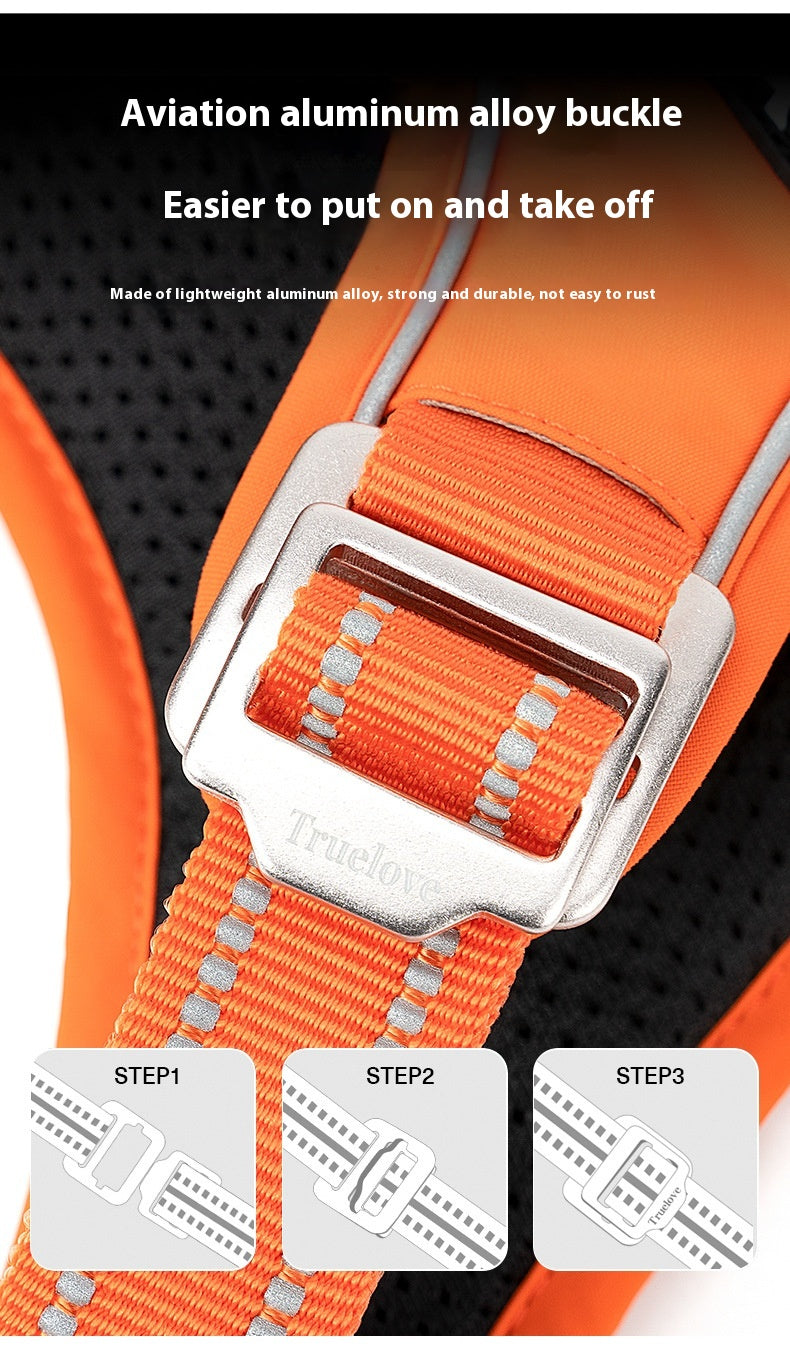 Chest Strap Camouflage Reflective Explosion-proof Dog Supplies