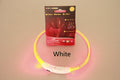 Pet Flashing Collar USB Rechargeable Glowing Necklace Safety Collar Light Up Collars For Night Walking Electric Dog Collar Neon