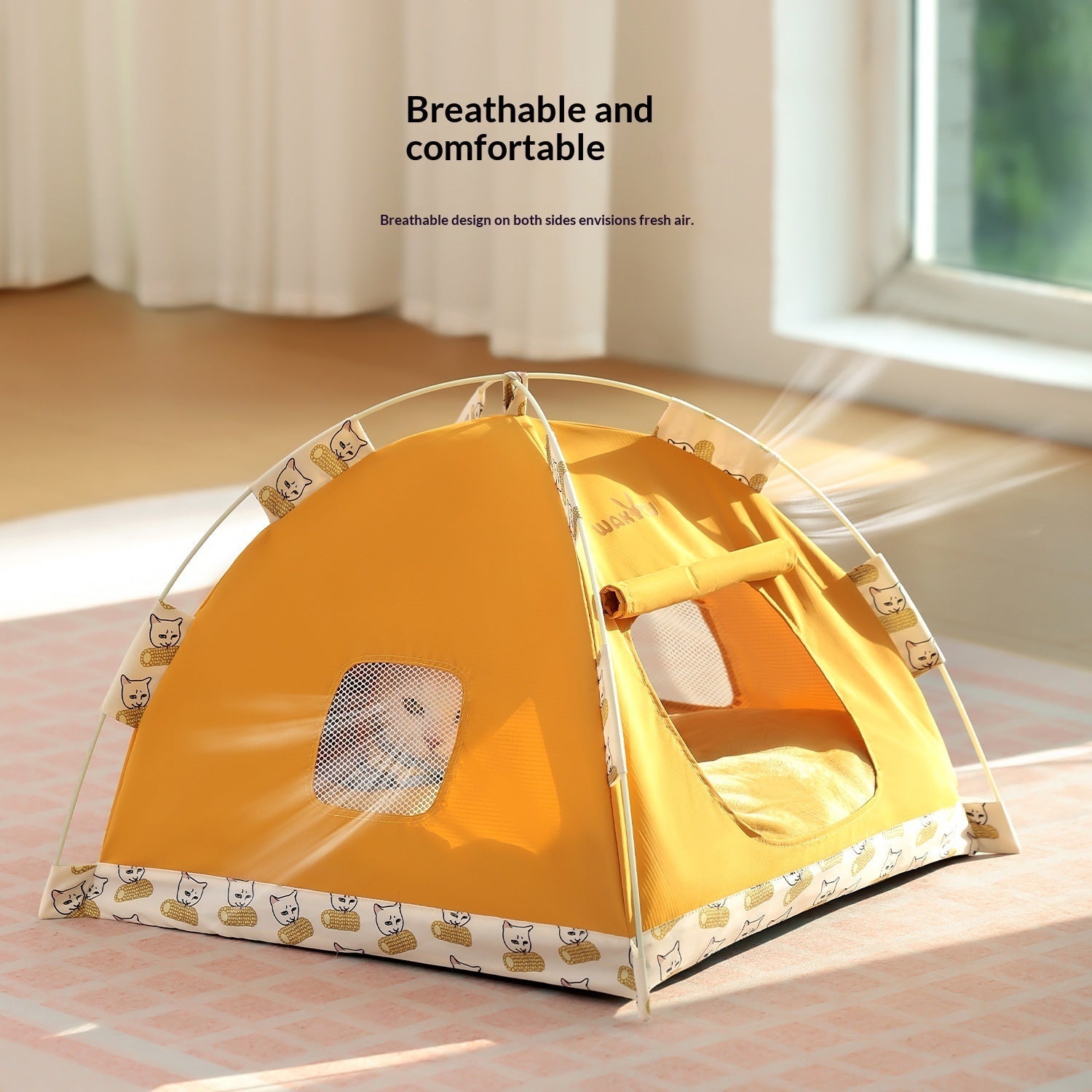 Four-Season Universal Windproof Pet TentCat Bed For Outdoor Camping