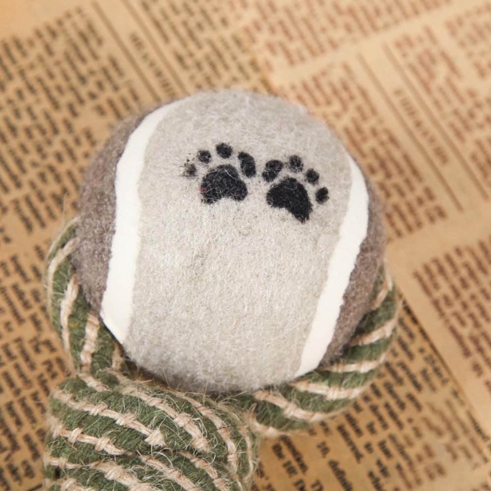 Pet Dog Toys For Large Small Dogs Toy Interactive Cotton Rope Mini Dog Toys Ball For Dogs Accessories Toothbrush Chew Premium Cotton-Poly Tug Toy For Dogs Interactive Rope Dog Toy For Medium Dogs - Majestic Pet Kingdom