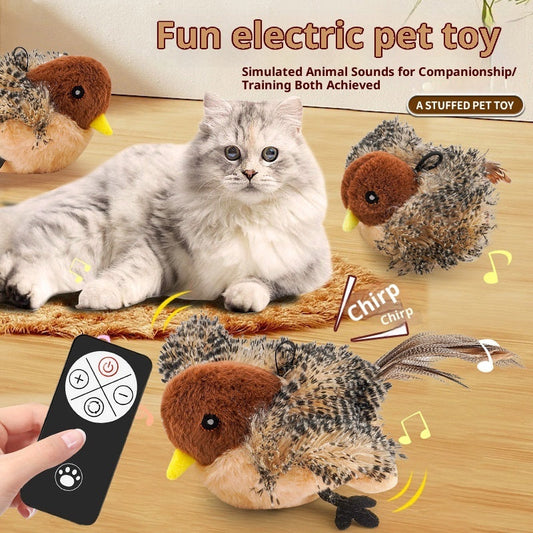 Inductive Magpie Cat Self-Entertaining Plush Smart Toy | Purrfect Pet Kingdom
